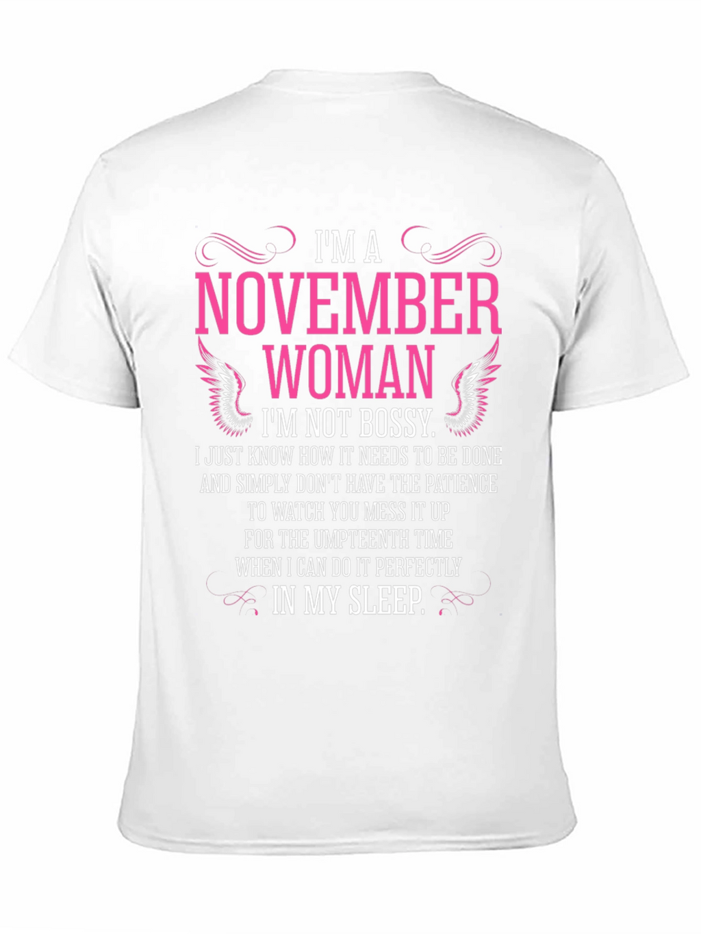 November Woman Graphic T-Shirt