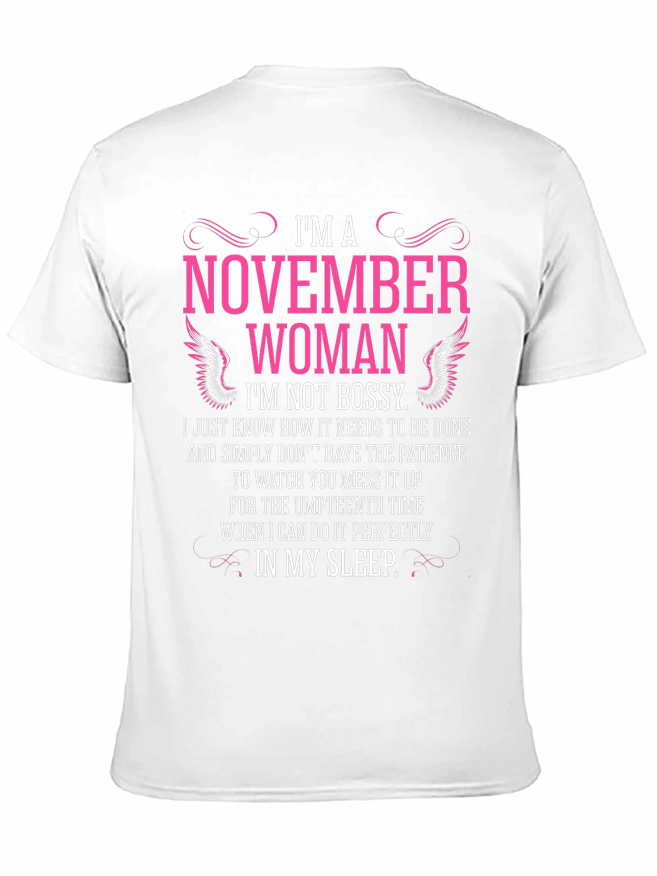 November Woman Graphic T-Shirt