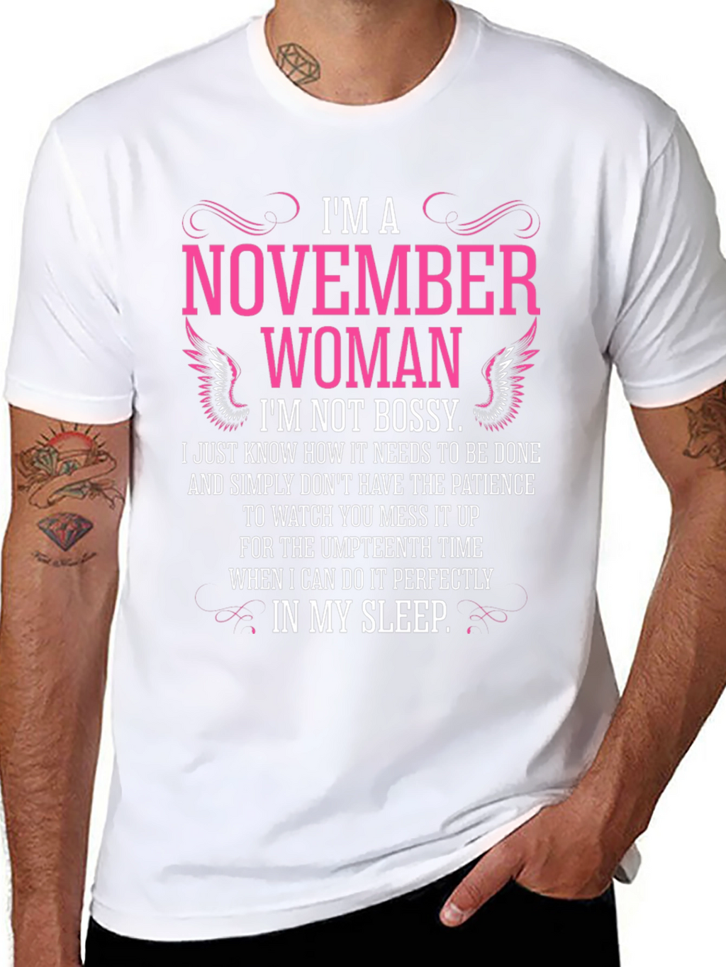 November Woman Graphic T-Shirt