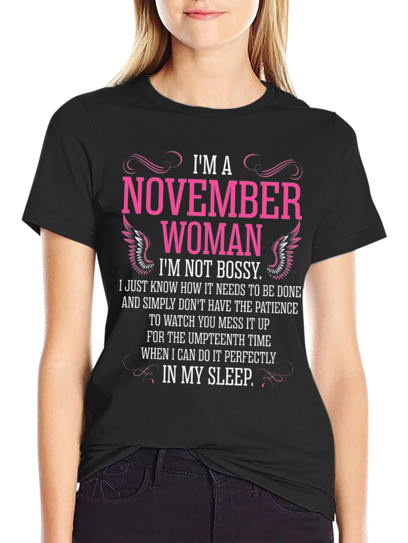 November Woman Graphic T-Shirt