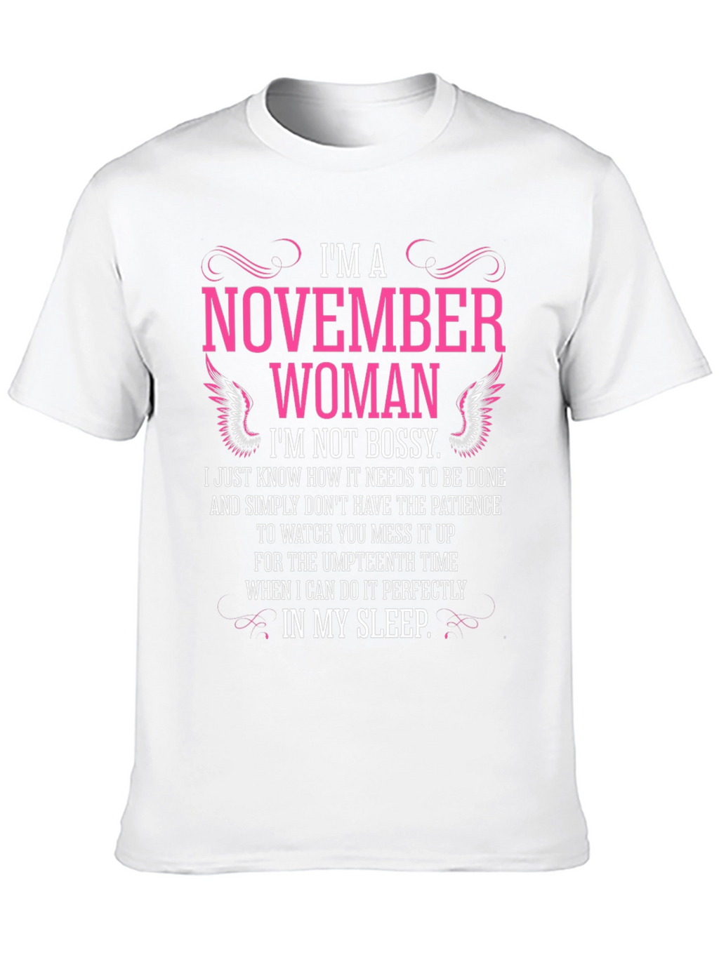 November Woman Graphic T-Shirt