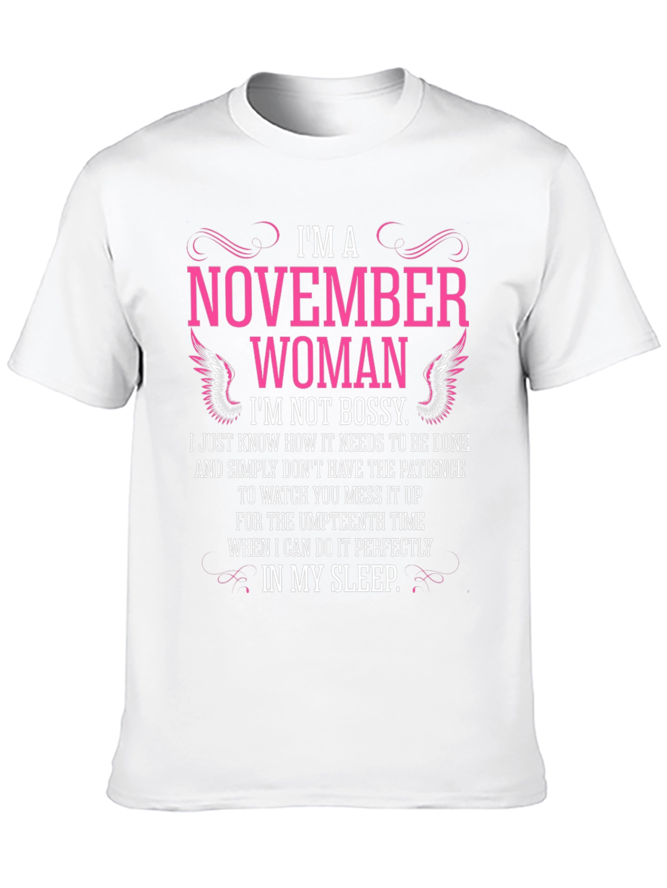 November Woman Graphic T-Shirt
