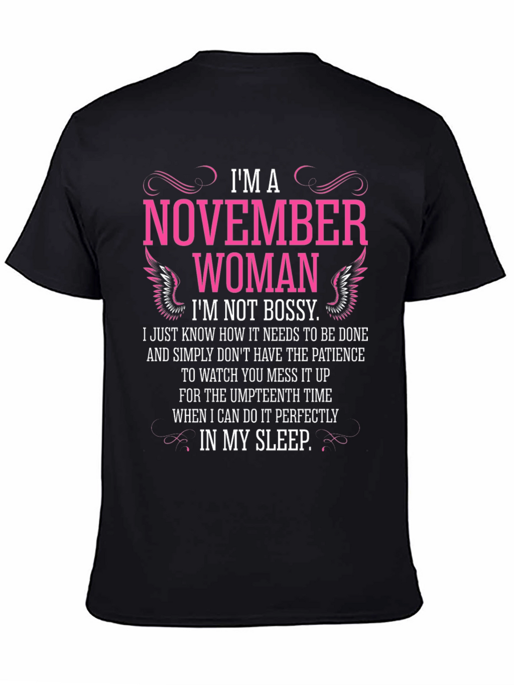 November Woman Graphic T-Shirt