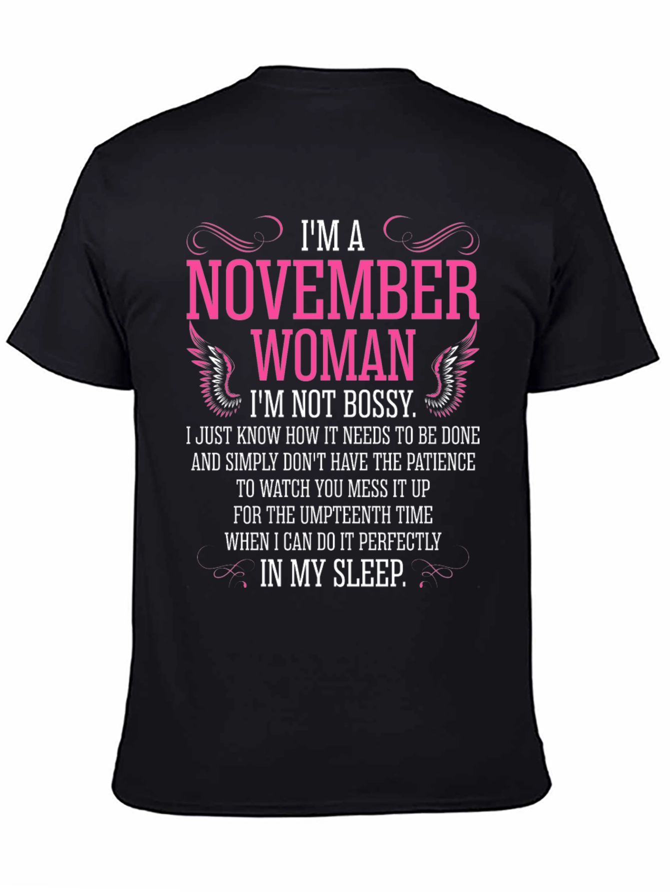 November Woman Graphic T-Shirt