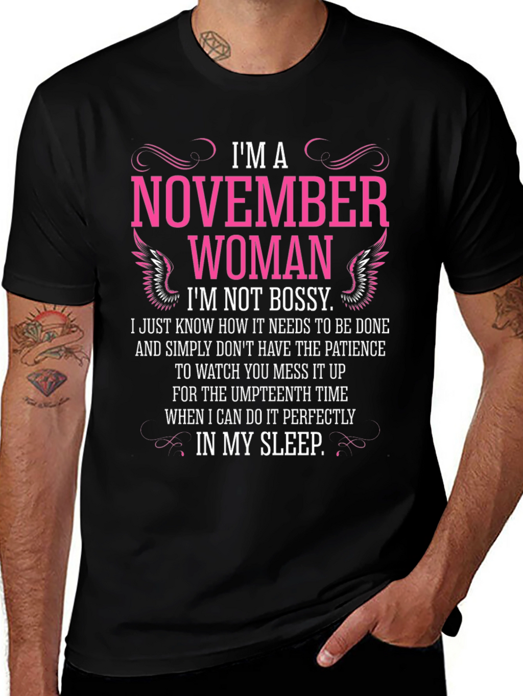 November Woman Graphic T-Shirt