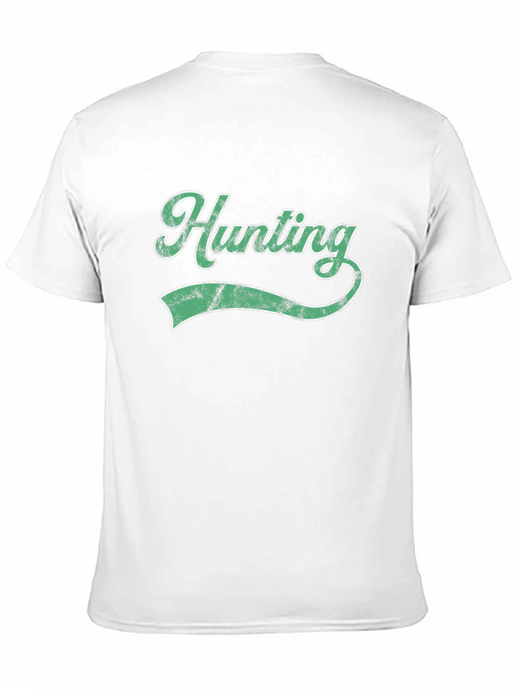 Hunting Graphic Tee - Black Cotton T-Shirt