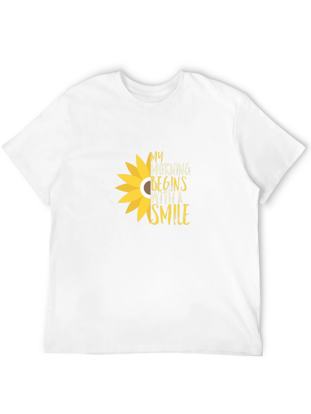 My Morning Begins With A Smile T-Shirt