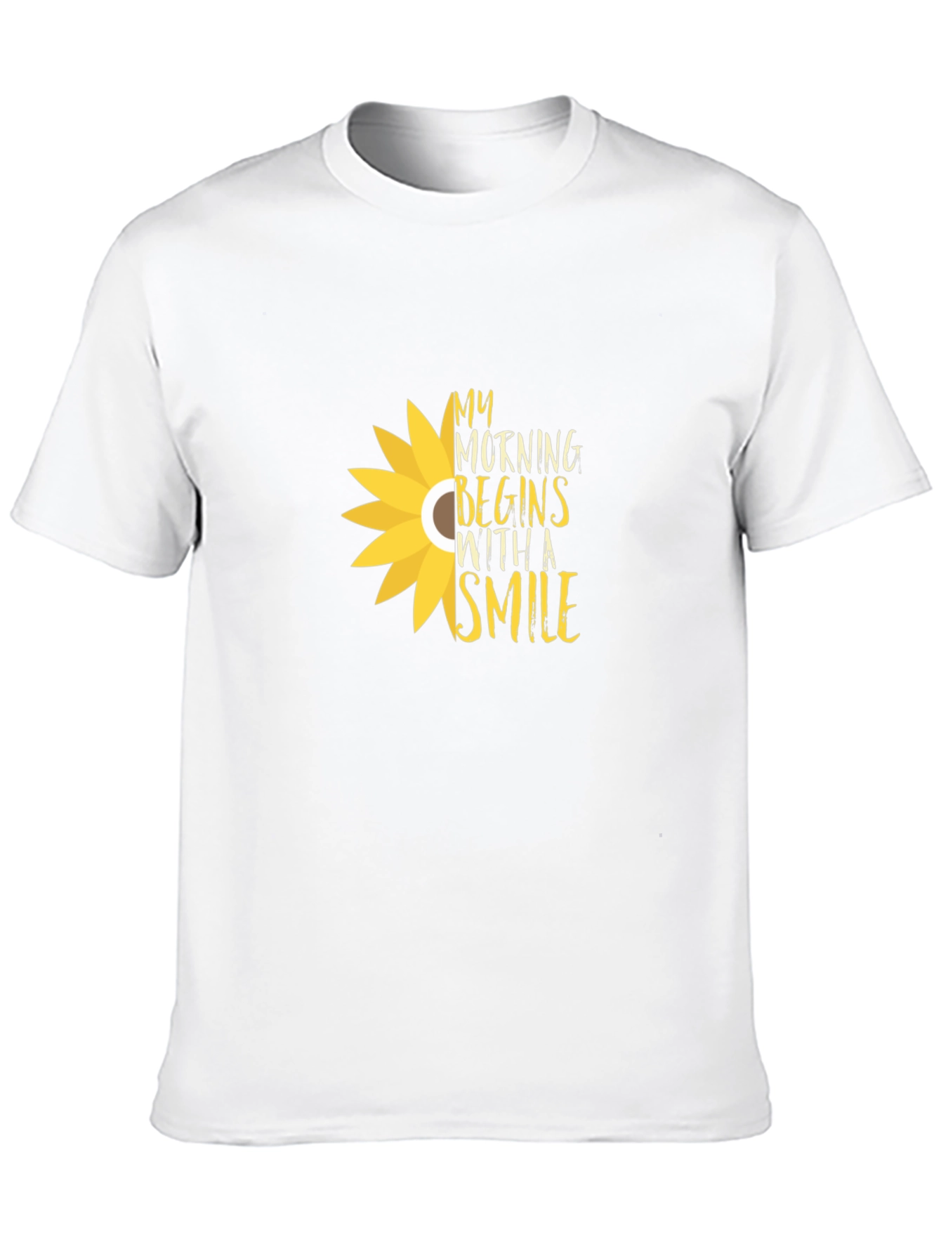 My Morning Begins With A Smile T-Shirt