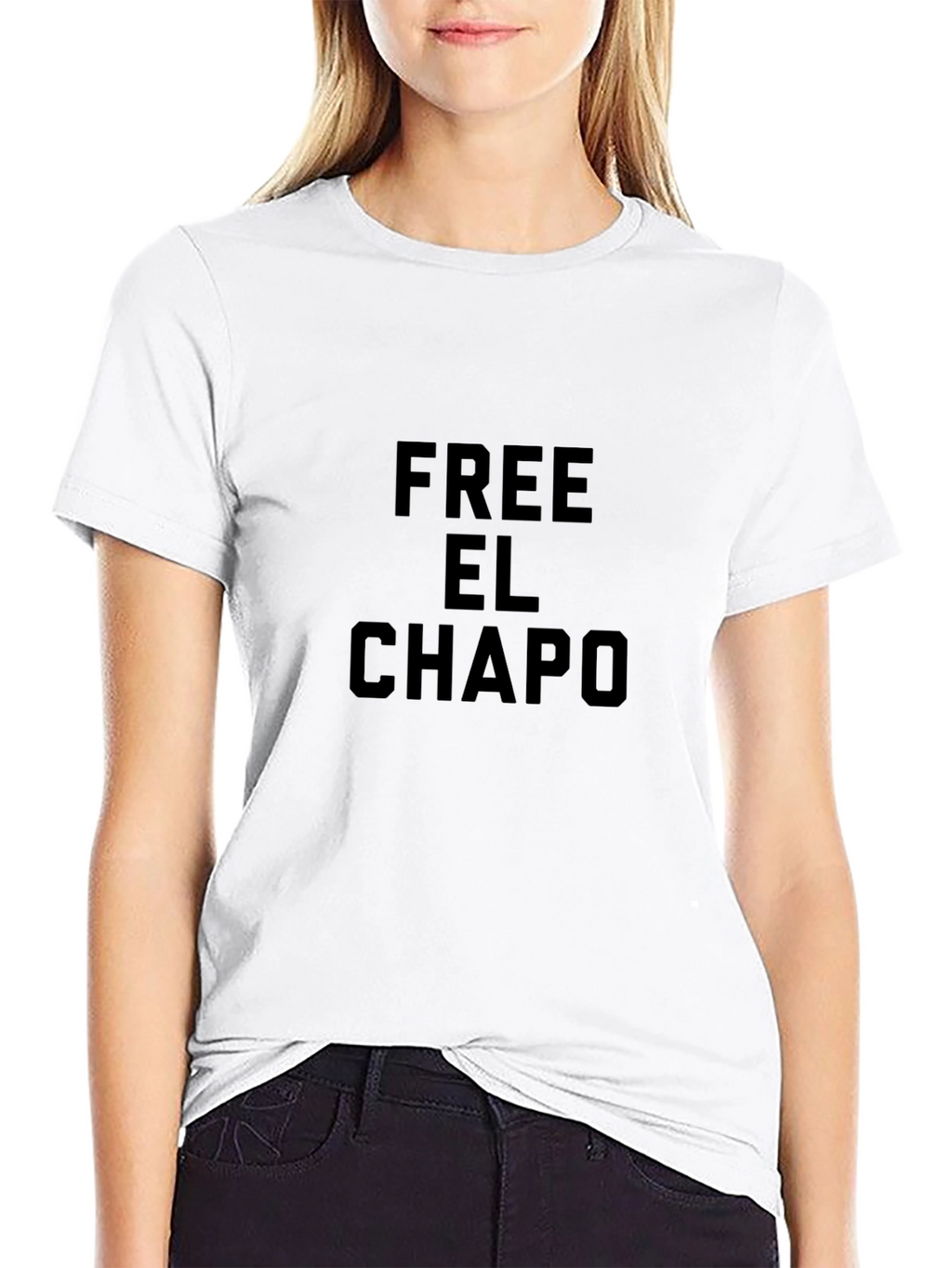 Free El Chapo Black T-Shirt