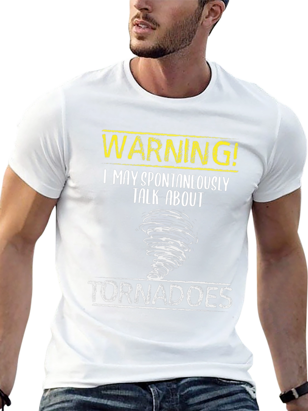 Warning Tornado Talk T-Shirt