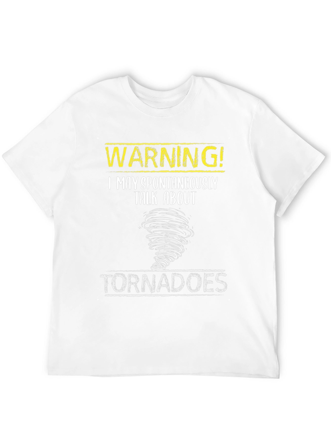 Warning Tornado Talk T-Shirt