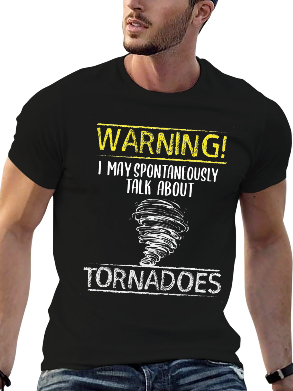 Warning Tornado Talk T-Shirt