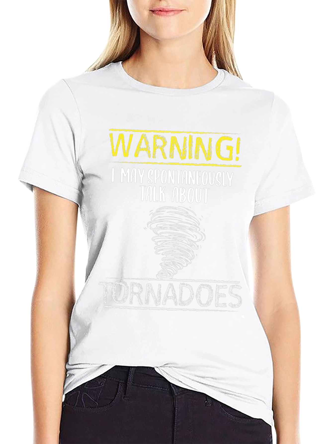 Warning Tornado Talk T-Shirt