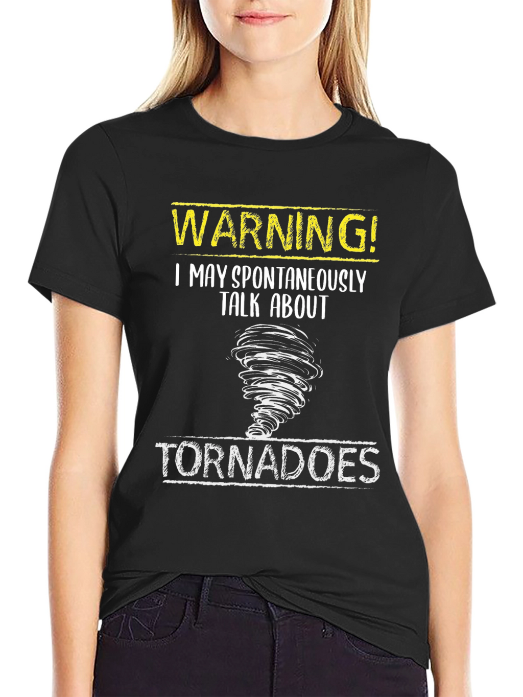 Warning Tornado Talk T-Shirt