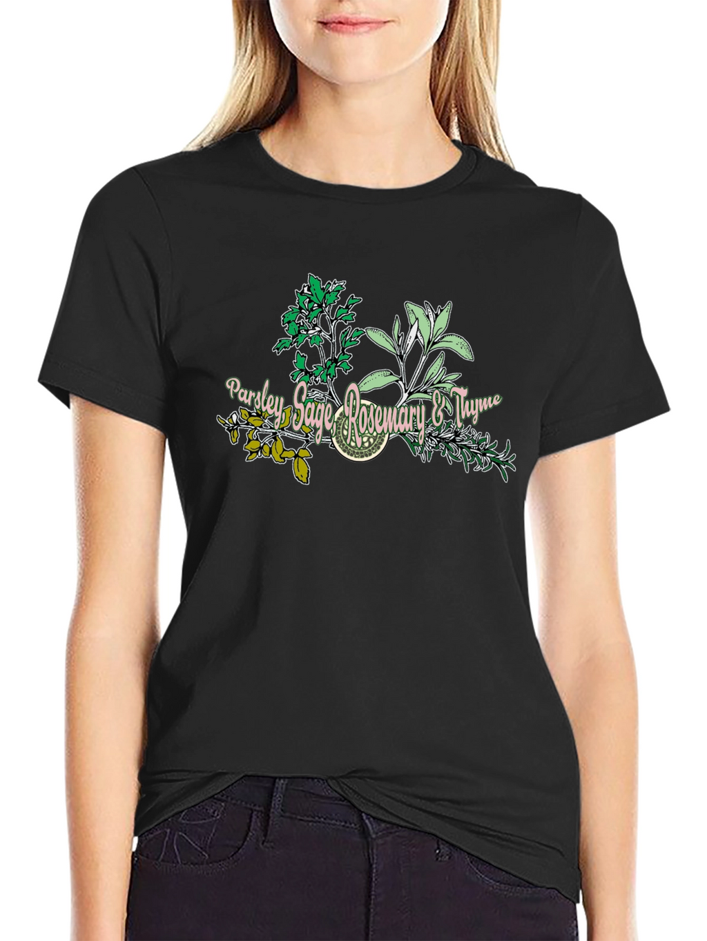 Herbal T-Shirt: Parsley Sage Rosemary Thyme