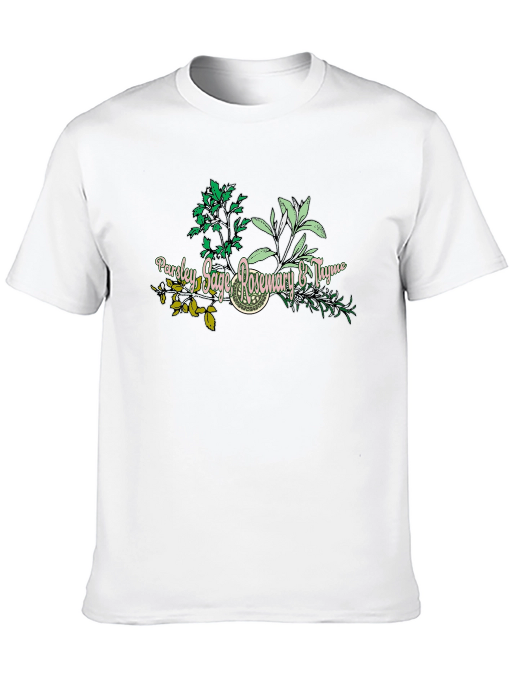 Herbal T-Shirt: Parsley Sage Rosemary Thyme