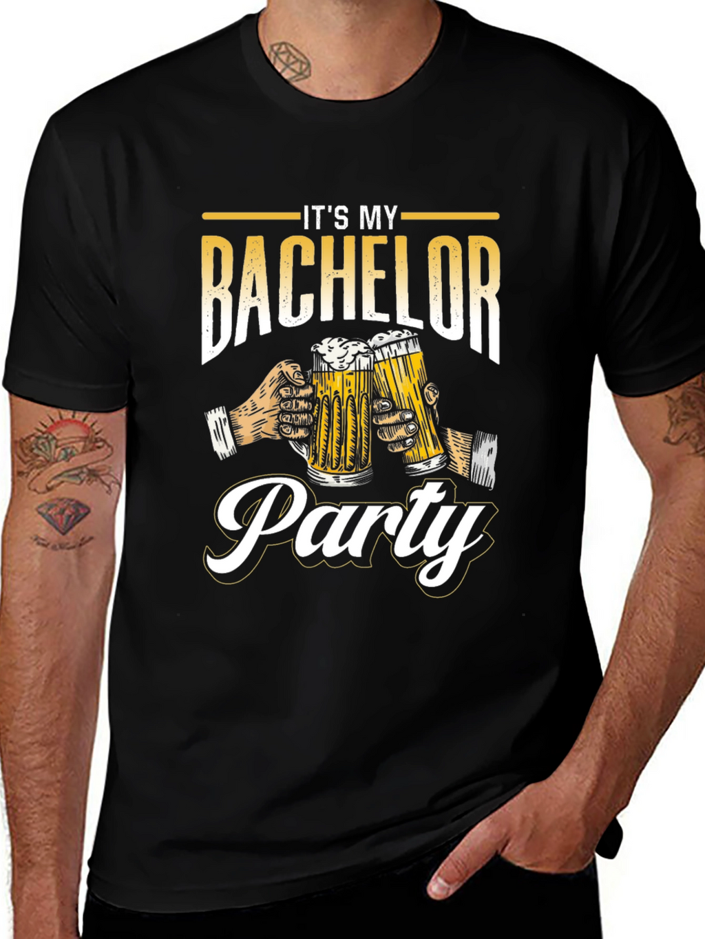 Bachelor Party Graphic Tee - Celebrate in Style!