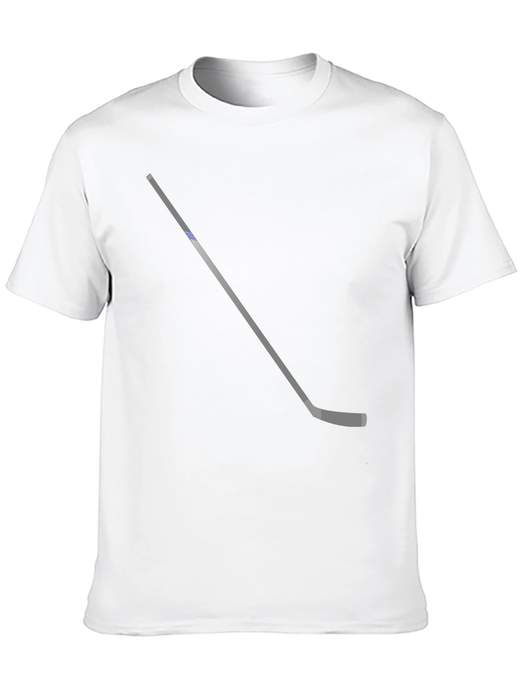 Cool Hockey Stick Graphic Tee - Black