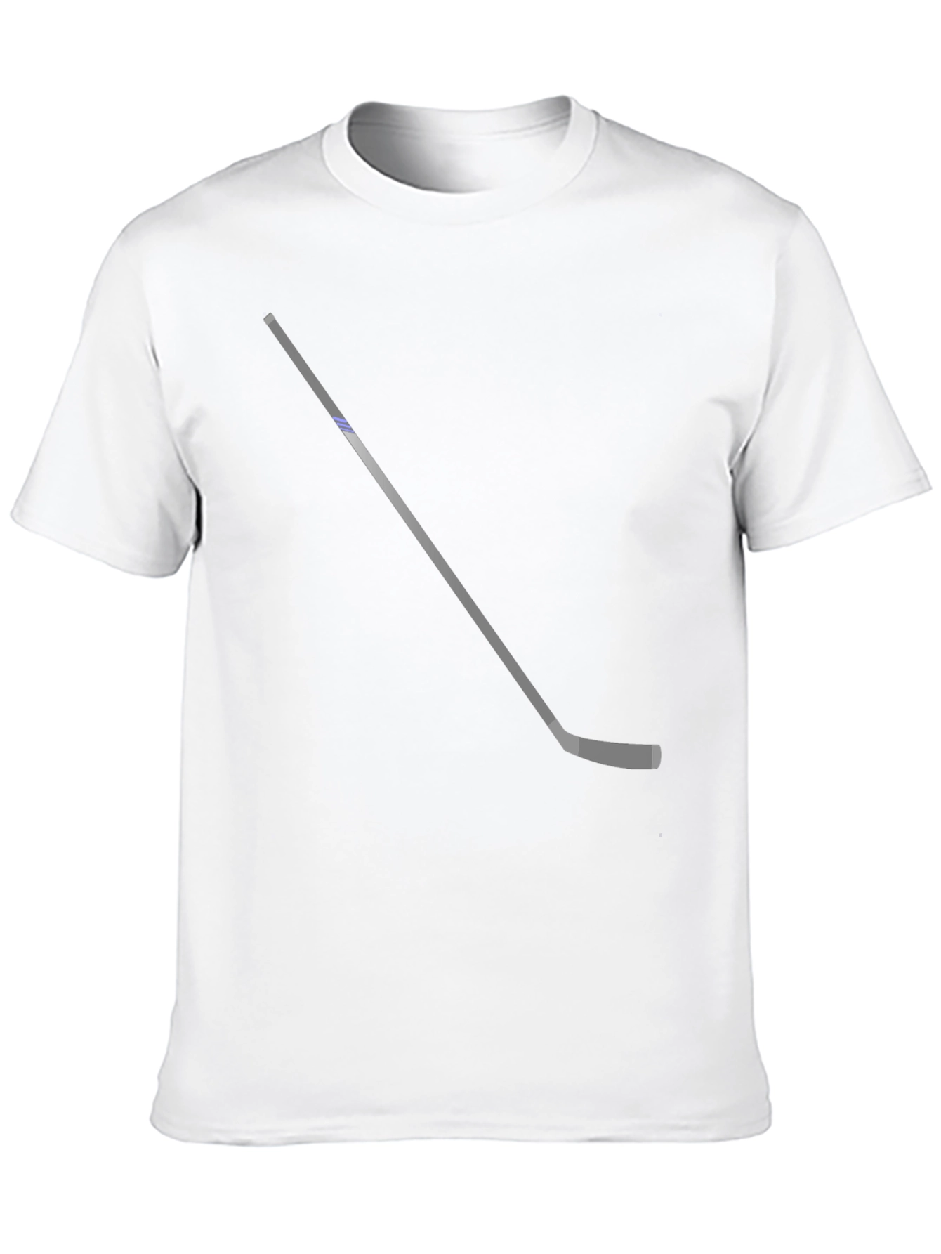 Cool Hockey Stick Graphic Tee - Black