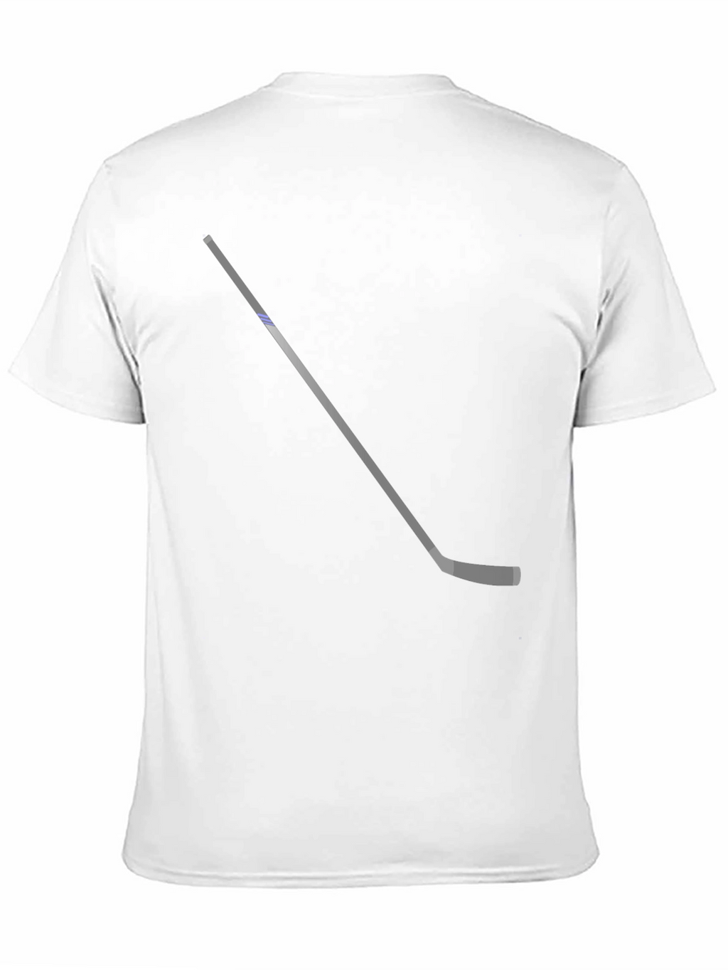 Cool Hockey Stick Graphic Tee - Black