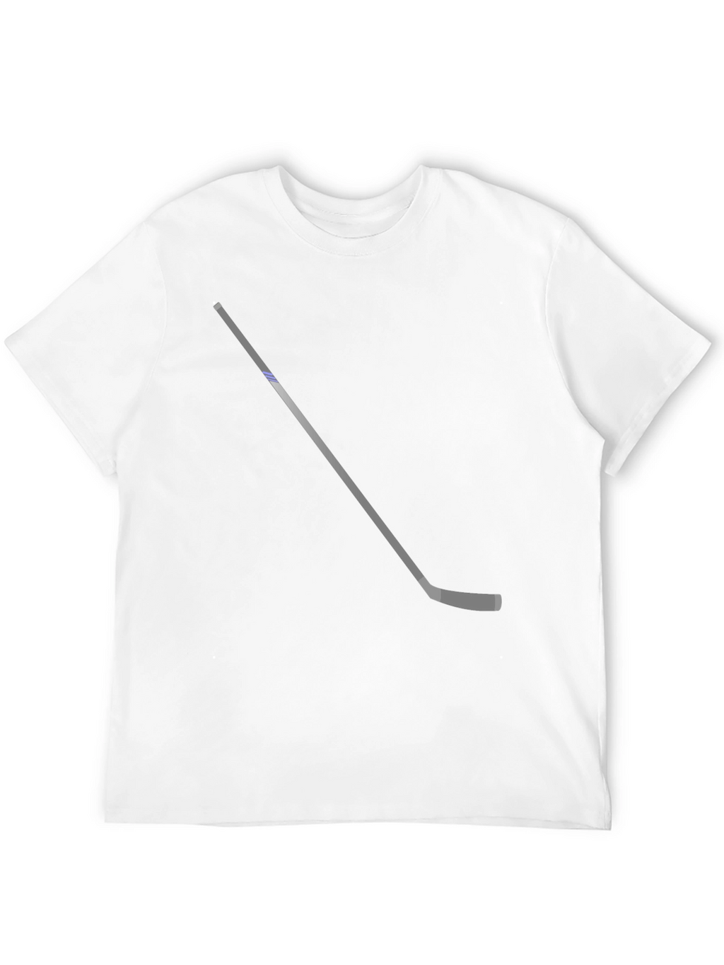 Cool Hockey Stick Graphic Tee - Black