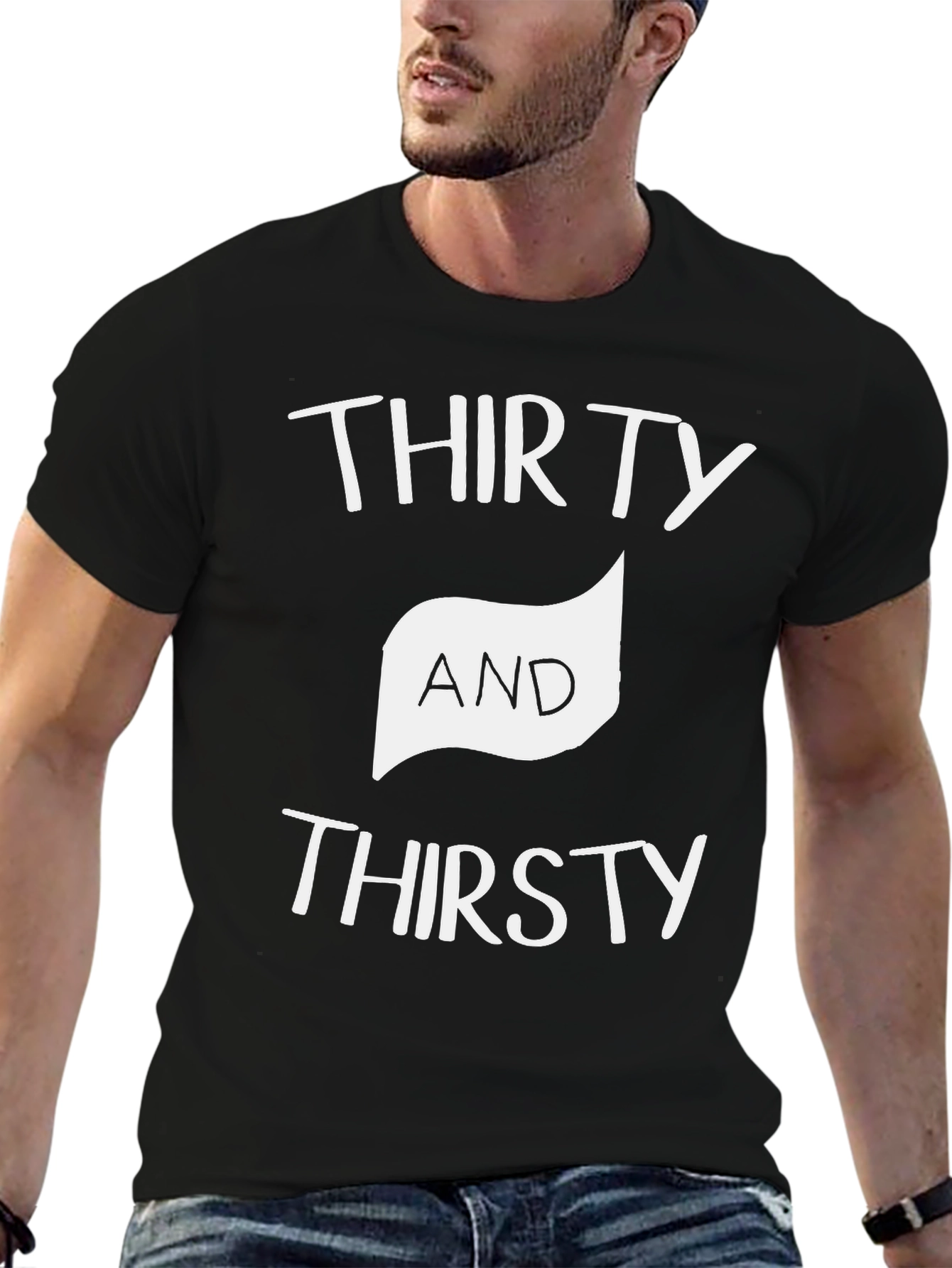 Thirty and Thirsty Graphic Tee