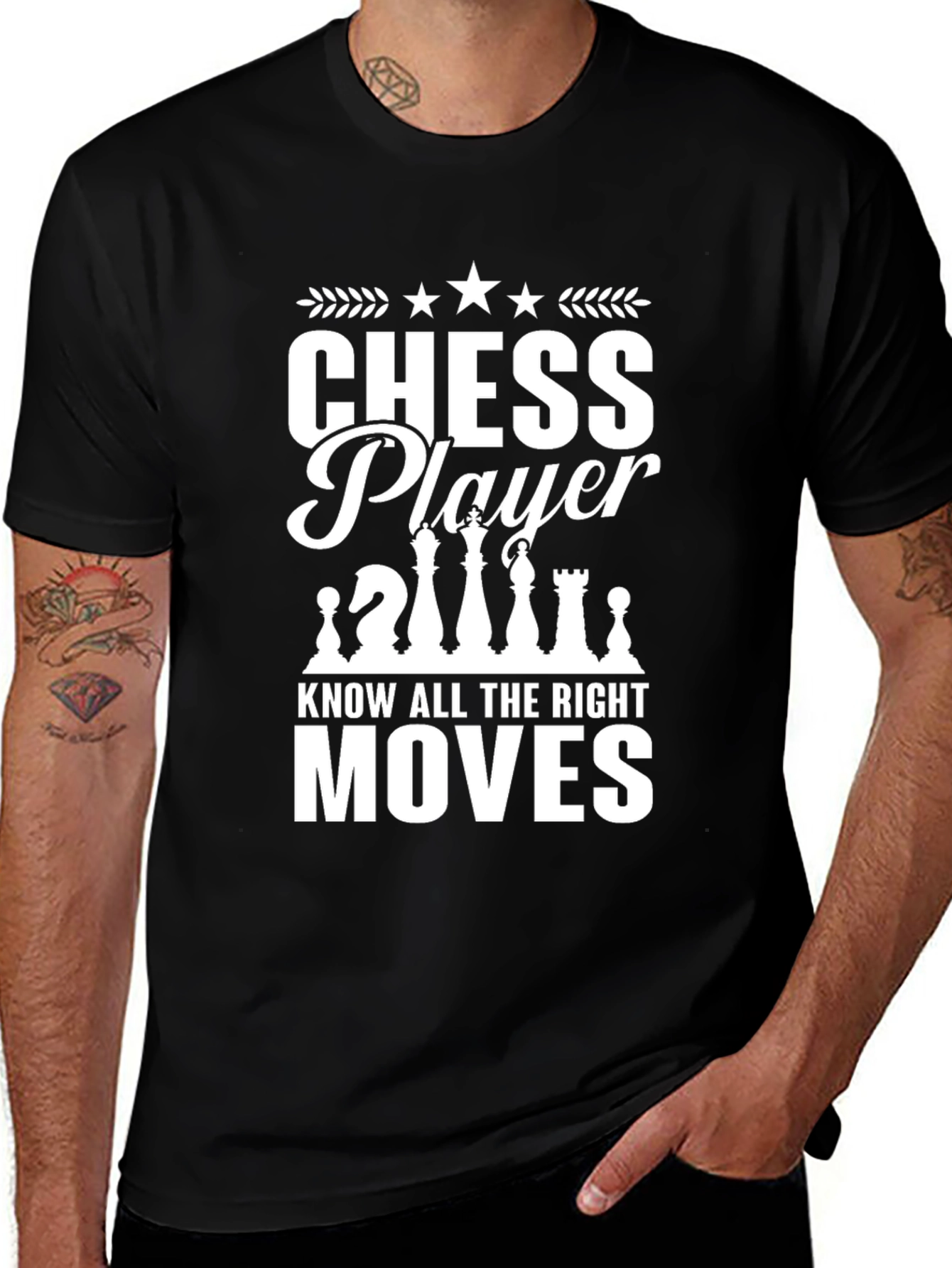 Chess Player T-Shirt - Know All The Right Moves