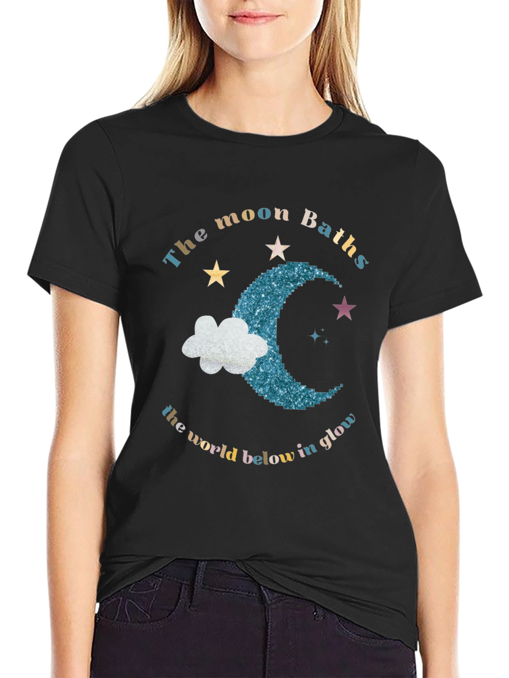 The Moon Baths Graphic T-Shirt - Unisex Comfort