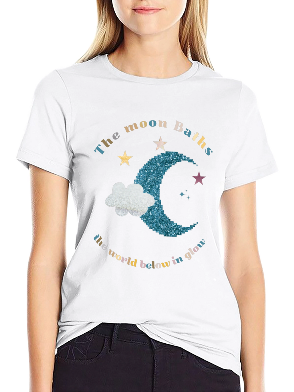 The Moon Baths Graphic T-Shirt - Unisex Comfort