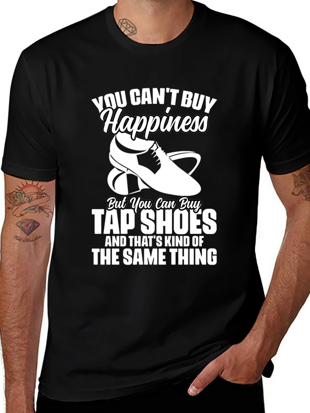 Funny Tap Shoes Graphic T-Shirt