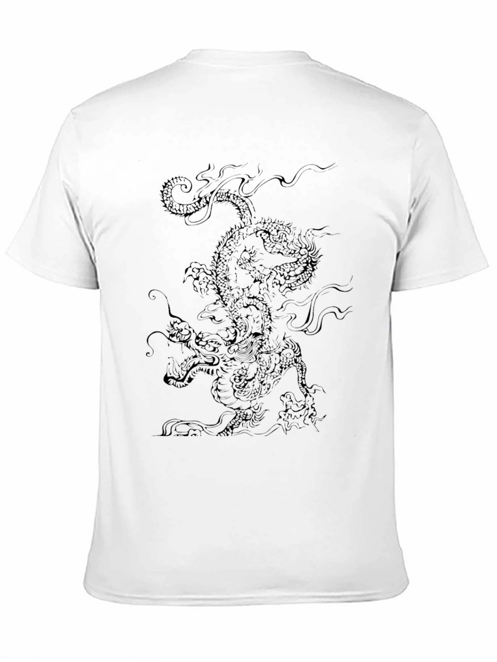 Dragon Graphic T-Shirt - Black