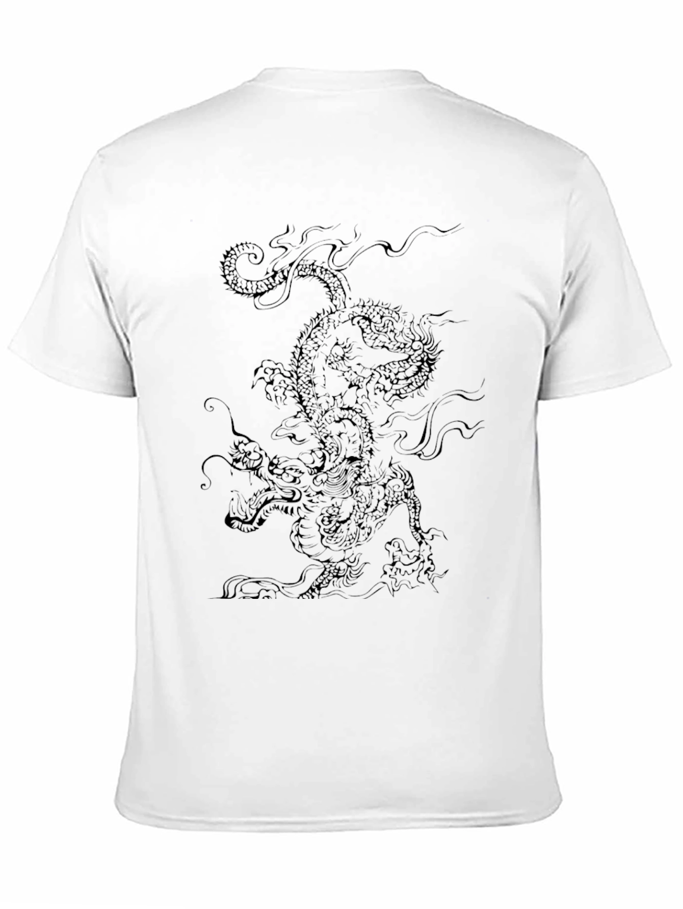 Dragon Graphic T-Shirt - Black