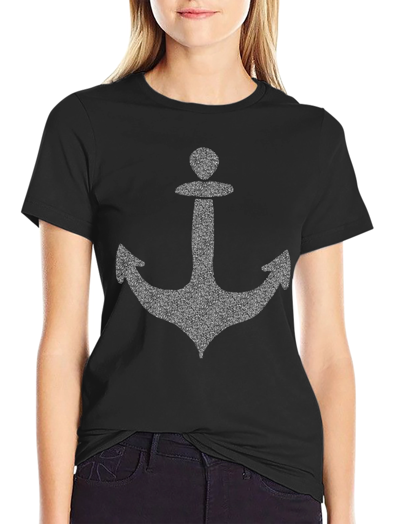 Anchor Graphic Tee - Nautical Style Shirt