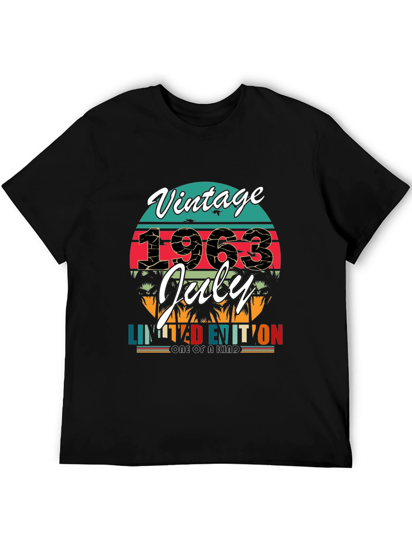 Vintage 1963 July Limited Edition T-Shirt