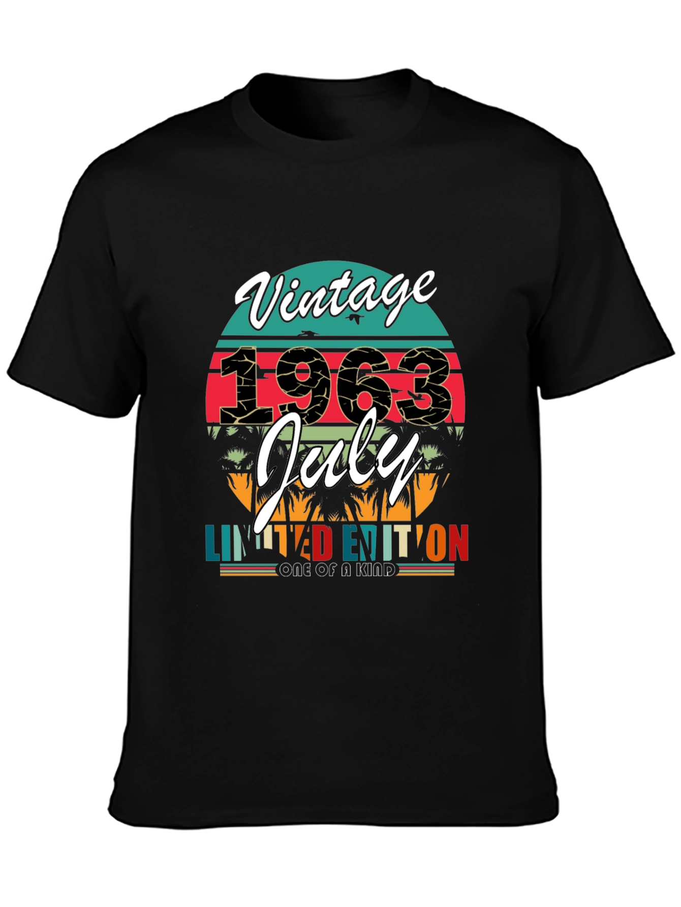 Vintage 1963 July Limited Edition T-Shirt