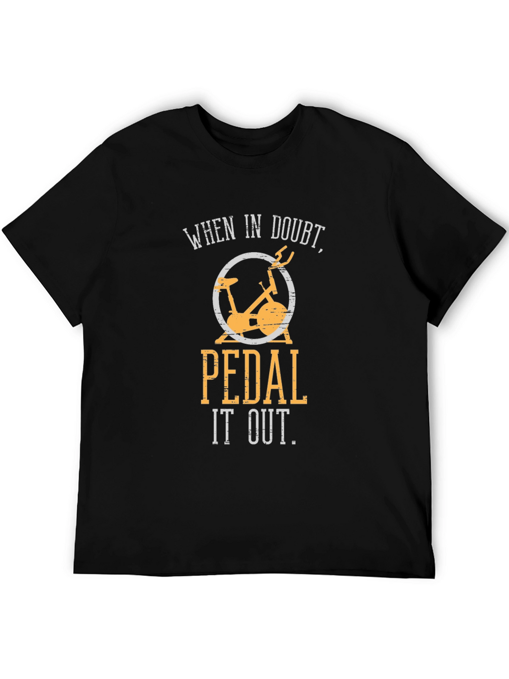 Pedal It Out Graphic Tee - Fitness Motivation