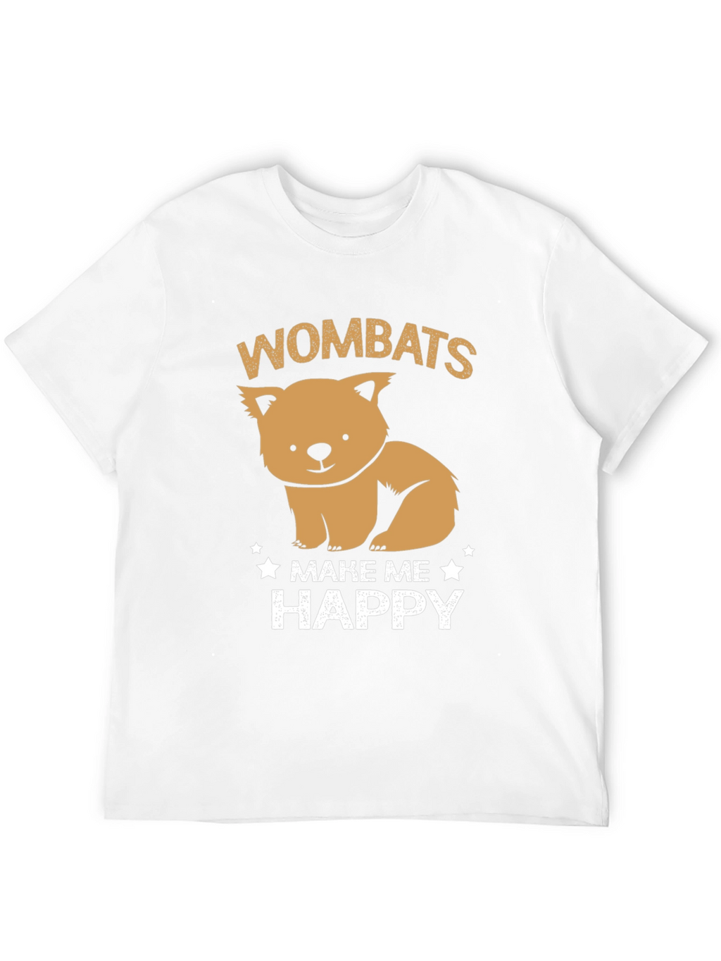 Wombats Make Me Happy Graphic Tee
