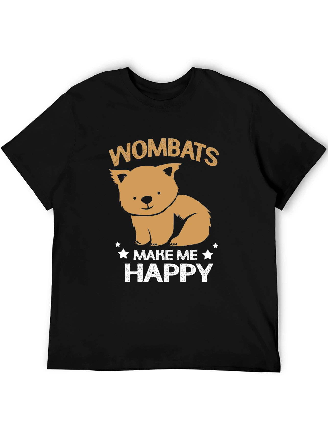 Wombats Make Me Happy Graphic Tee