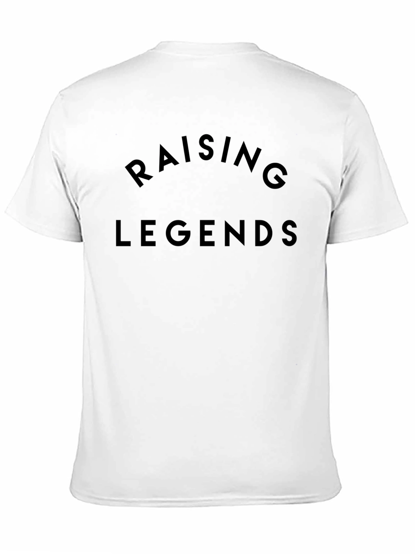 Raising Legends Black Graphic T-Shirt
