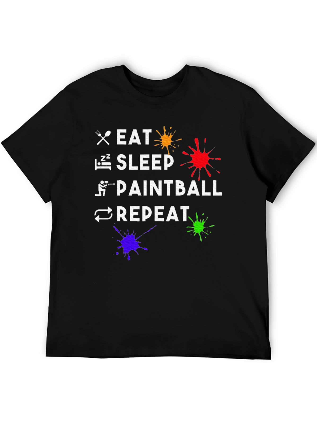 Eat Sleep Paintball Repeat T-Shirt