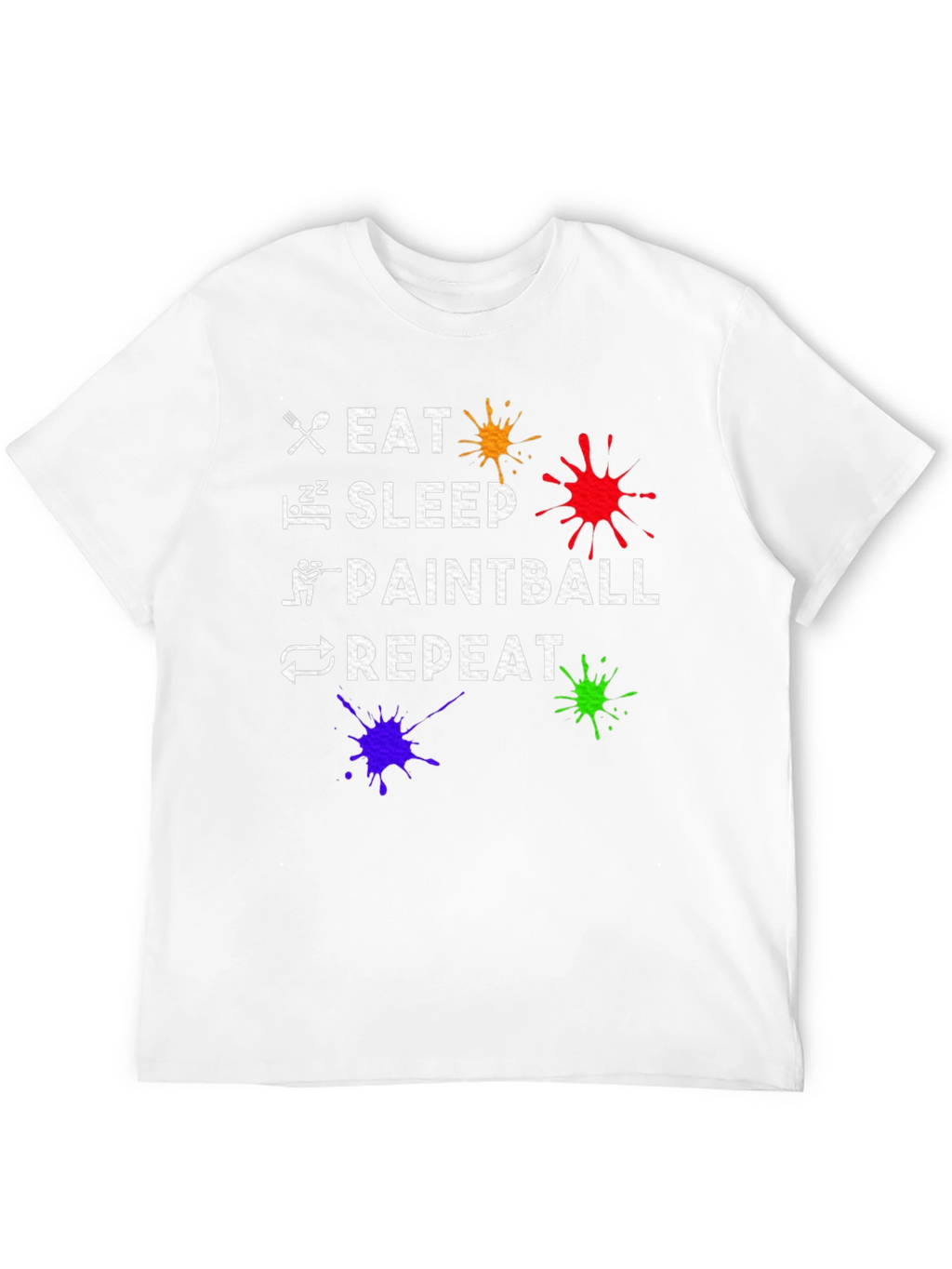 Eat Sleep Paintball Repeat T-Shirt
