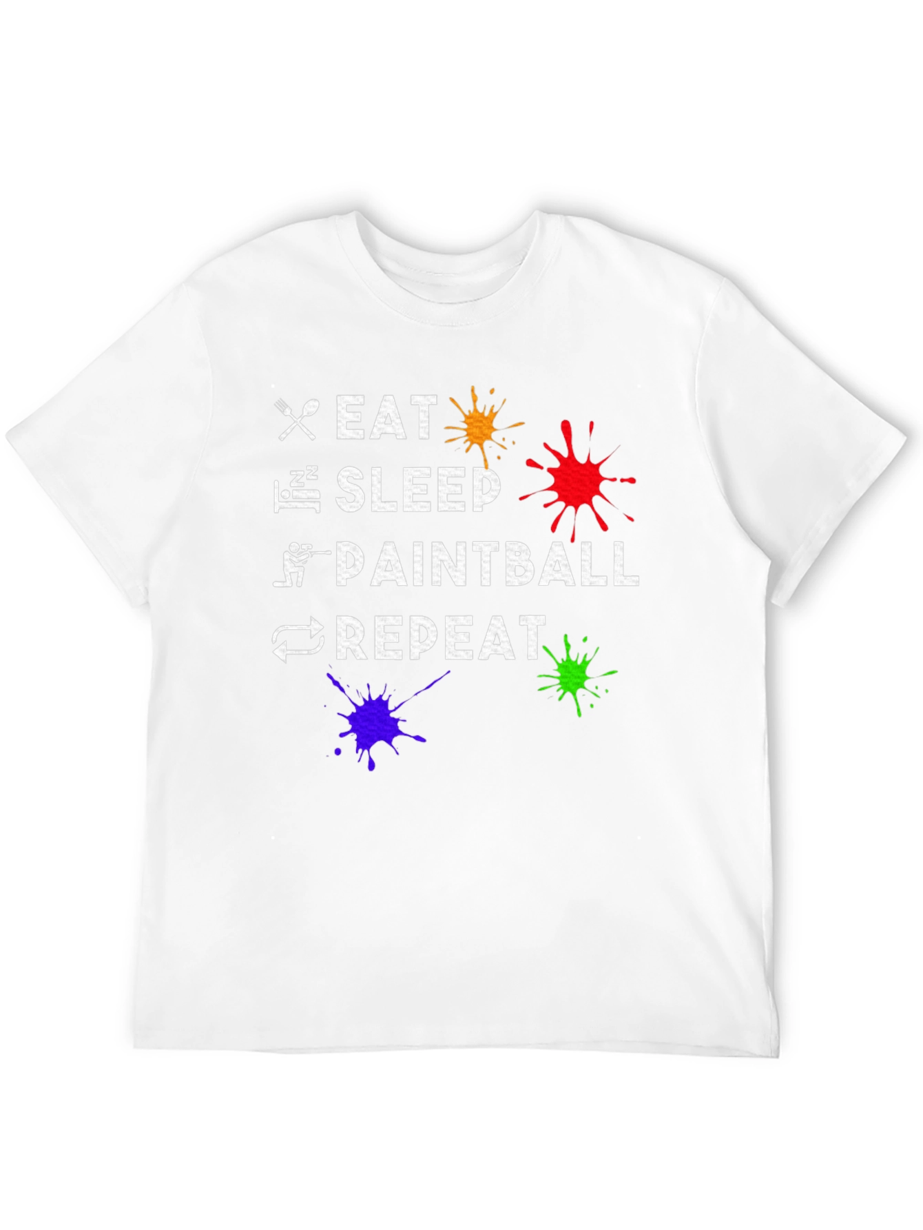 Eat Sleep Paintball Repeat T-Shirt