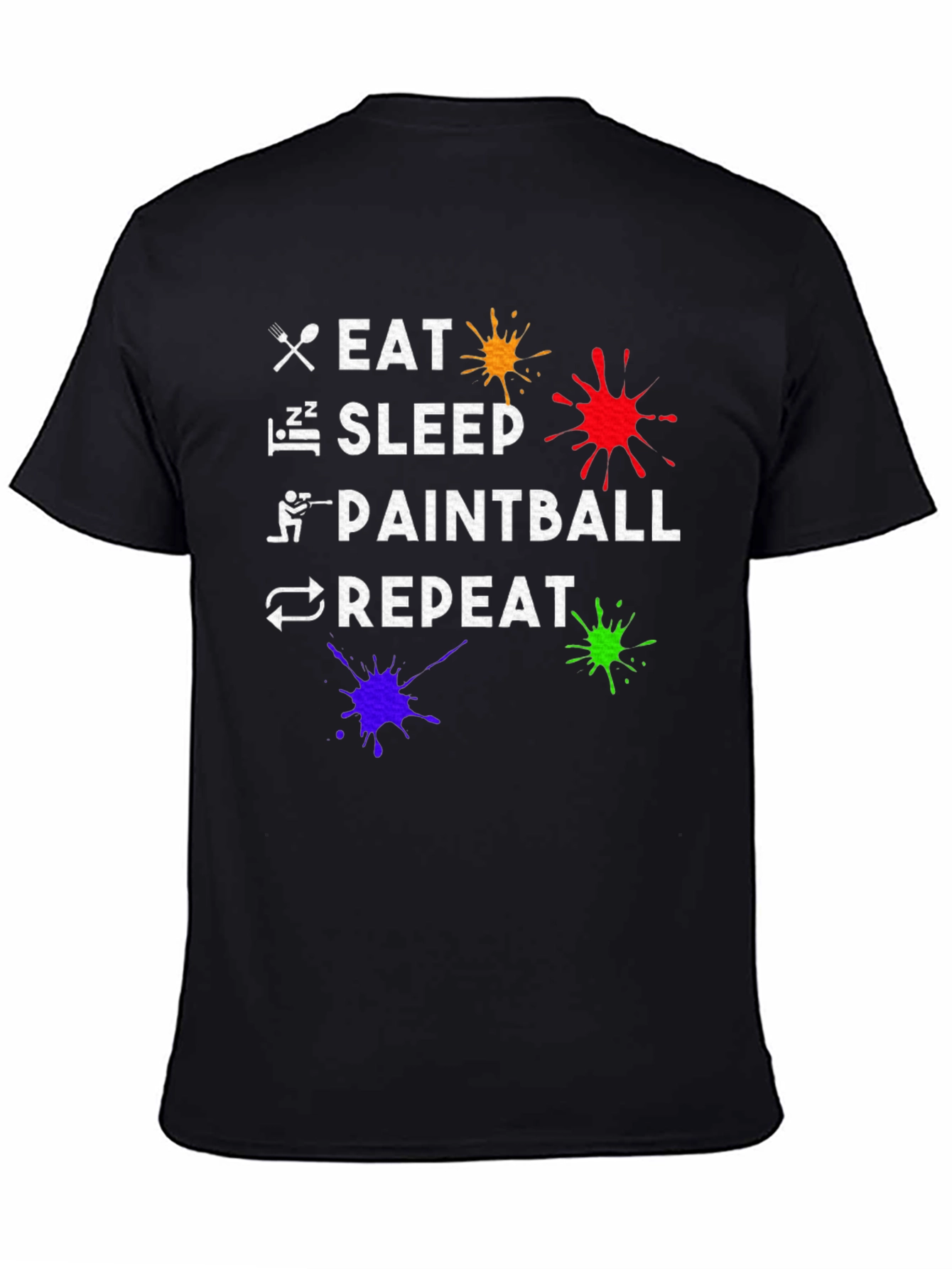 Eat Sleep Paintball Repeat T-Shirt