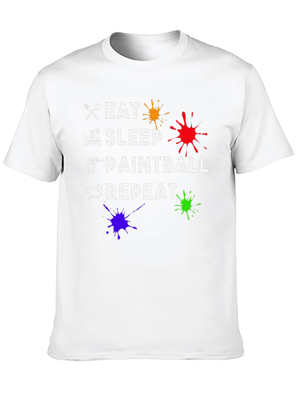 Eat Sleep Paintball Repeat T-Shirt