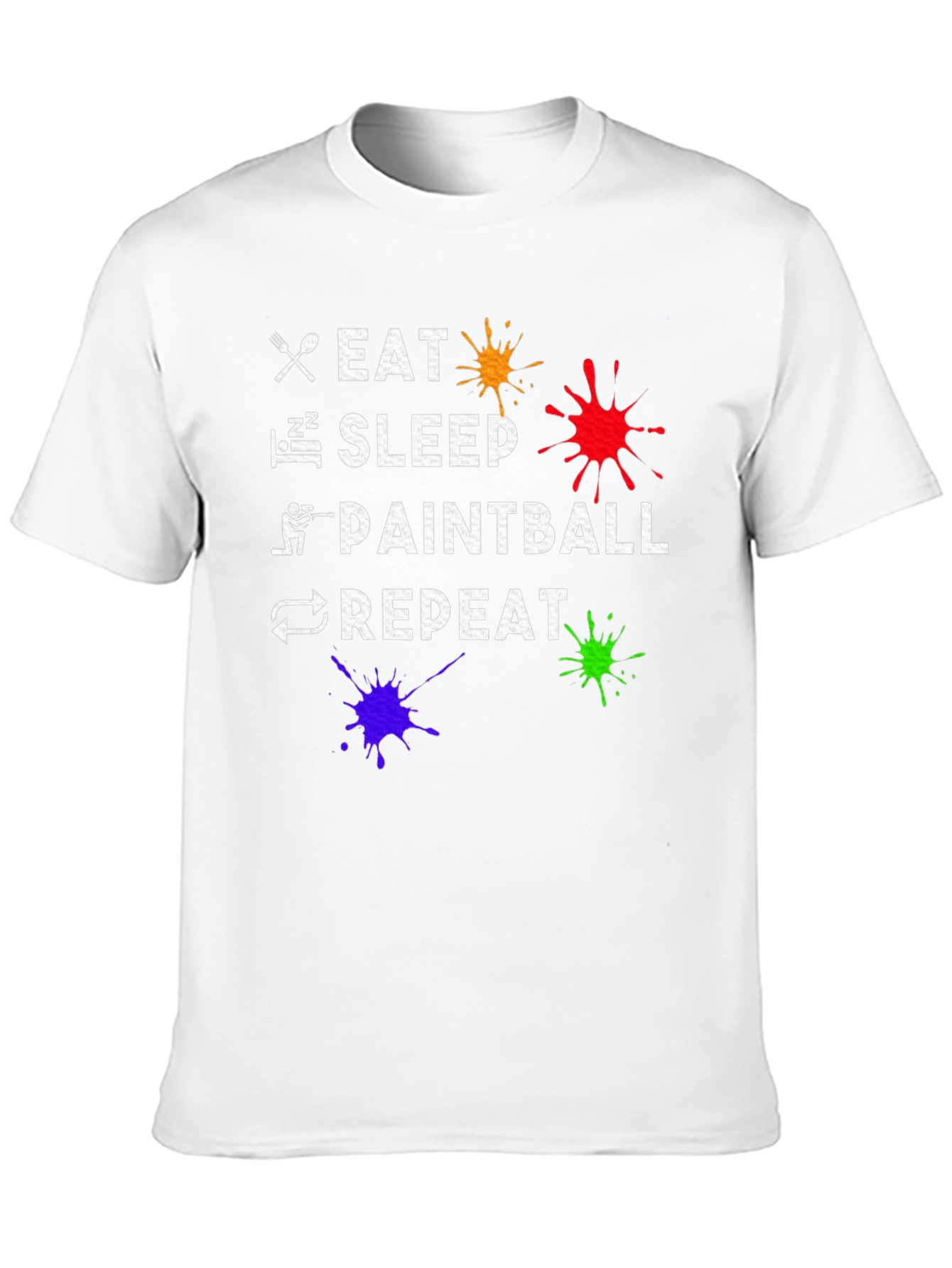 Eat Sleep Paintball Repeat T-Shirt