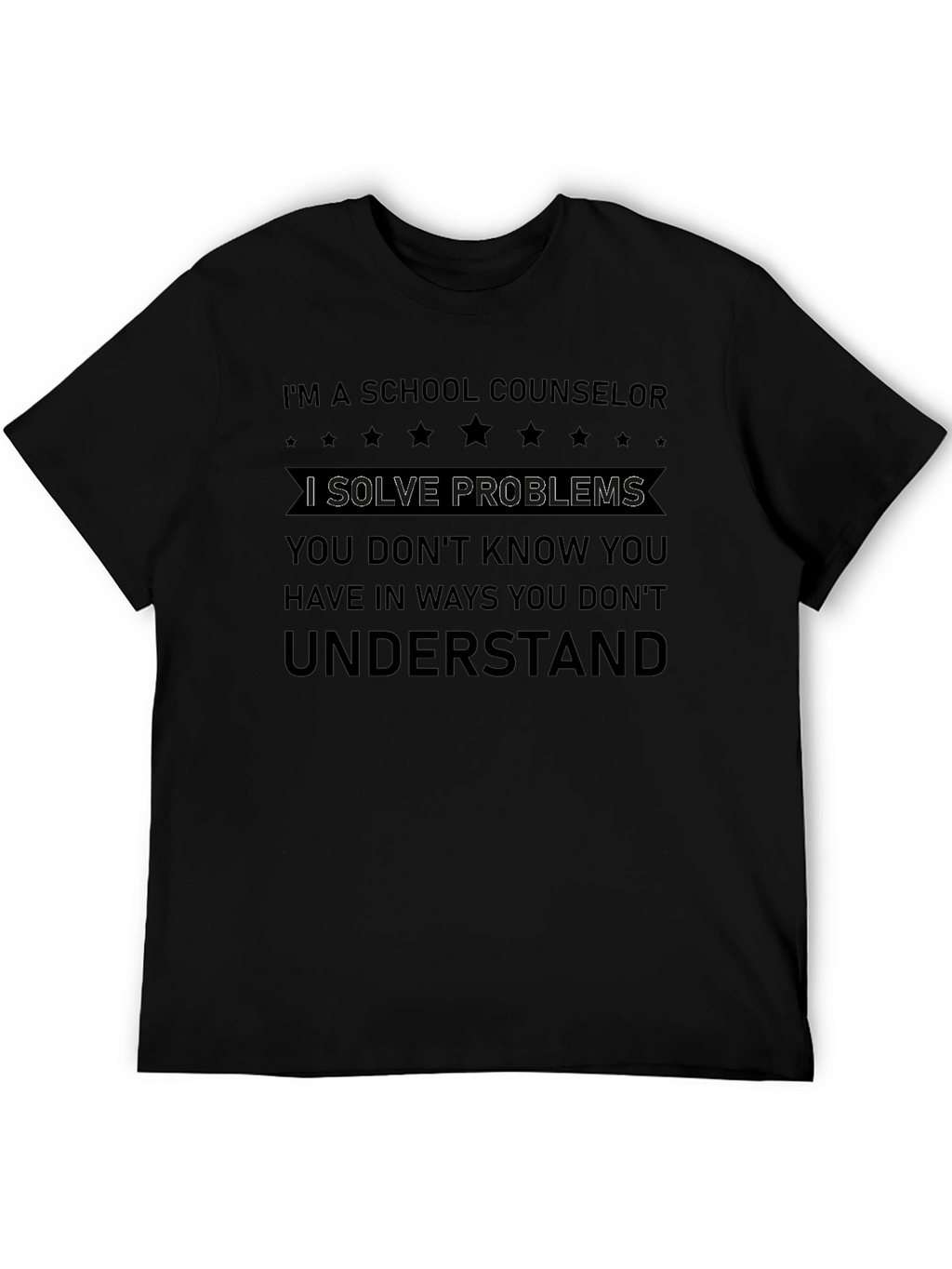 School Counselor T-Shirt - Problem Solver