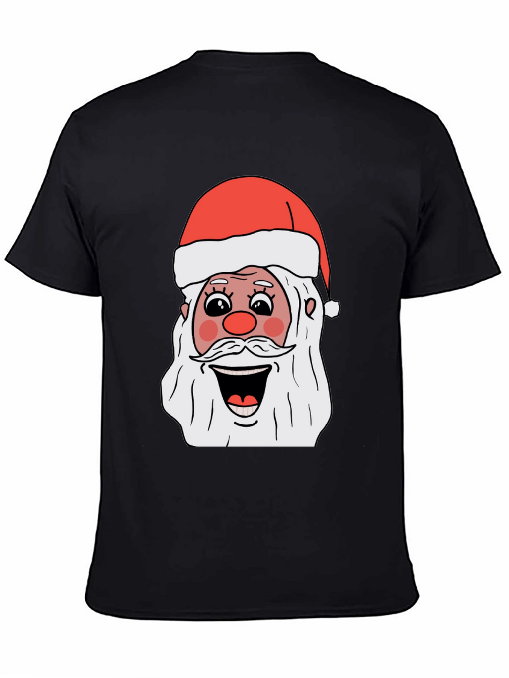 Santa Claus Graphic T-Shirt - Holiday Festive Tee