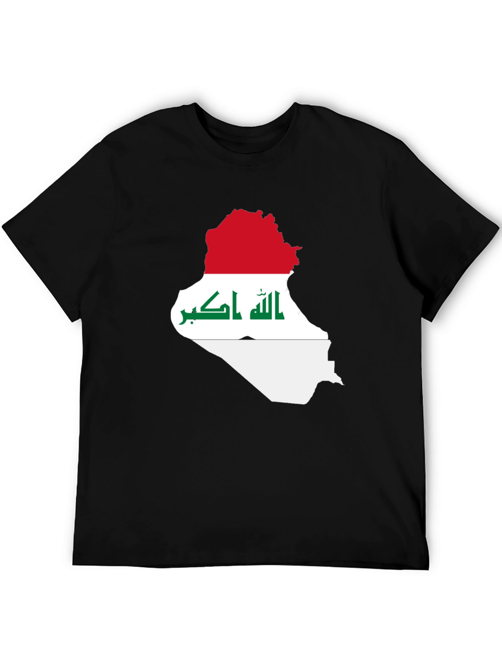 Iraq Flag Map T-Shirt