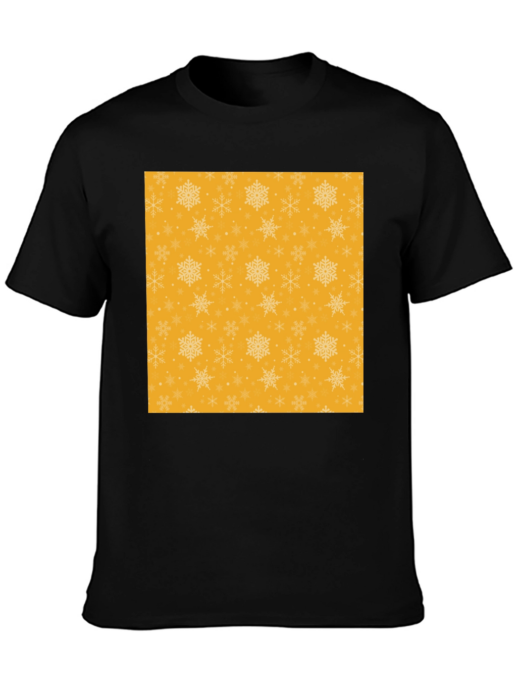 Festive Snowflake Pattern Tee