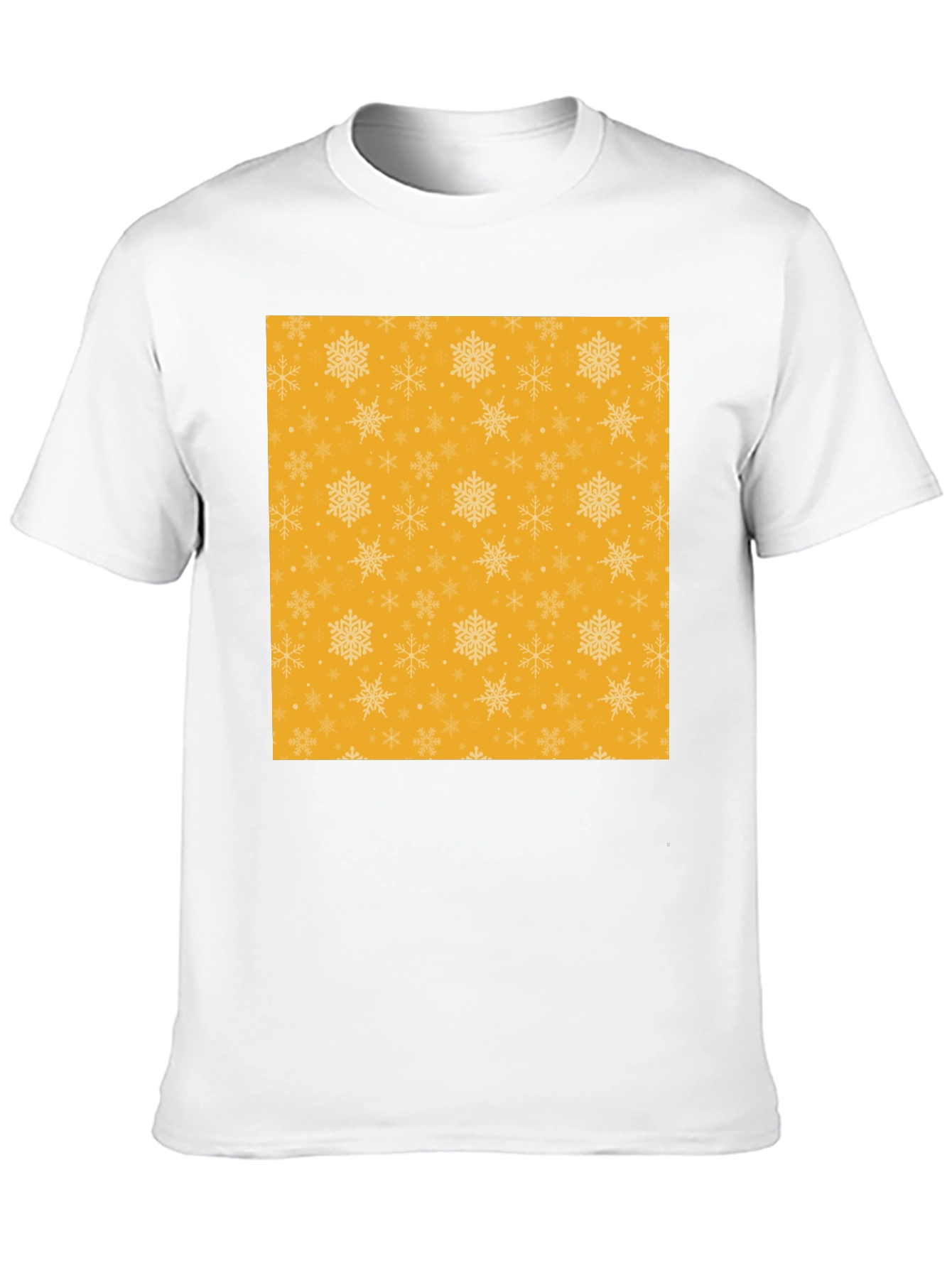 Festive Snowflake Pattern Tee